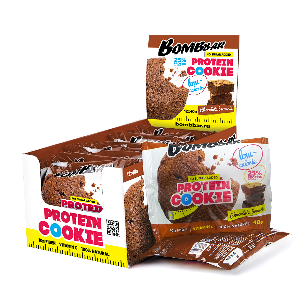 Купить Bombbar Печенье Low Calorie 40 гр, цена 60 руб. с доставкой по Якутску | Market Do4a