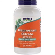 Заказать NOW Magnesium Citrate 400 мг 180 мяг табл