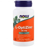 Заказать NOW L-Optizinc 30 мг + Copper 100 вег капс