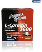Заказать Power System L-Carnitine 3600 мг 25 мл 20 амп