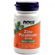 Заказать NOW Zinc Picolinate 50 мг 60 капс