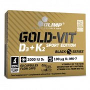 Заказать Olimp Gold-Vit D3+K2 2000 IU 60 капс
